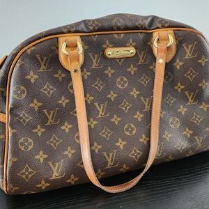 Louis Vuitton Brown Monogram Handbag